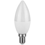 V-TAC 217265 LED-lamp Energielabel F E14 Kaars 4.50 W Koudwit 3 stuk(s)