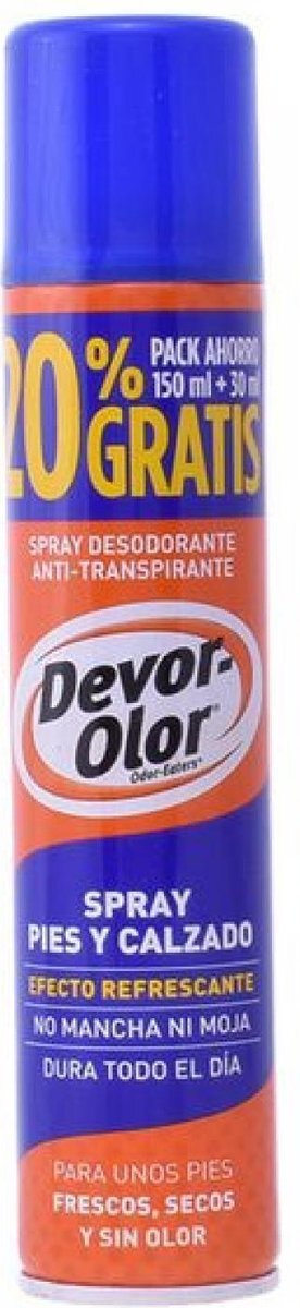 Devor-olor deodorant voetenspray anti-transpirant