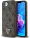Guess Triangle Metal Logo hoesje voor iPhone 17e / 16e - MagSafe - Bruin