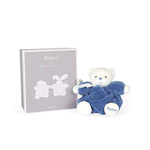 Kaloo K969983 Plume-Blue Teddybeer Zacht speelgoed-18cm