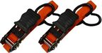 Benson Spanband profi - 2x - oranje - polyester/rubber - 4,5 m - ratel