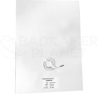 Badkamerplanet Spiegel Verwarming 52 - Chroom - 20mm