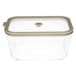 Pyrex Plat à four/de conservation avec couvercle en verre, verre résistant à la chaleur et silicone, 2,5 L