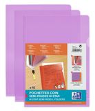 Oxford Paars A4 Polyvinyl chloride (PVC) Map