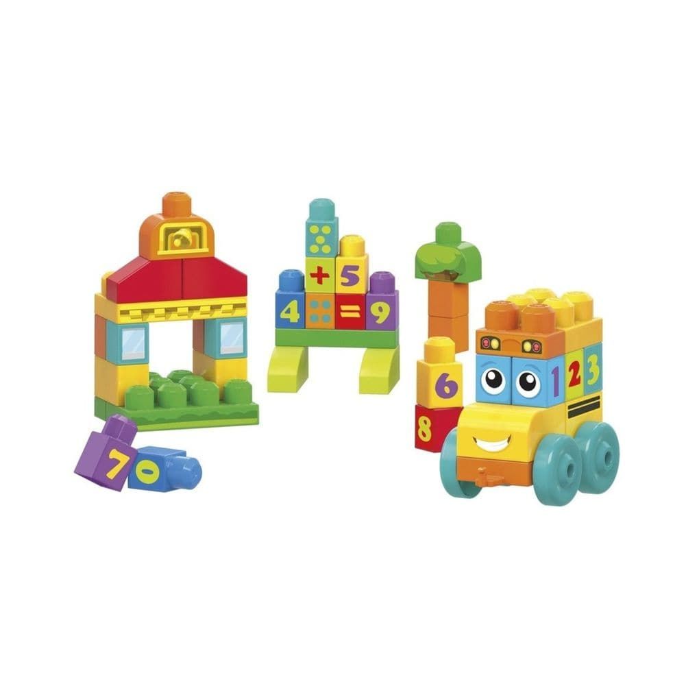 Mattel Mega Bloks 1 2 3 Bus