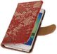 Best Cases Lace Rood Huawei Ascend Mate 7 Book/Wallet Case/Cover Hoesje