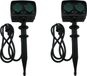 Merkloos / Sans marque Benson Tuinstekkerdoos / Tuincontactdozen op Spies - 2x - Met Timer - Tijdschakelaar - IP44 Spatwaterdicht - 1.5 Meter