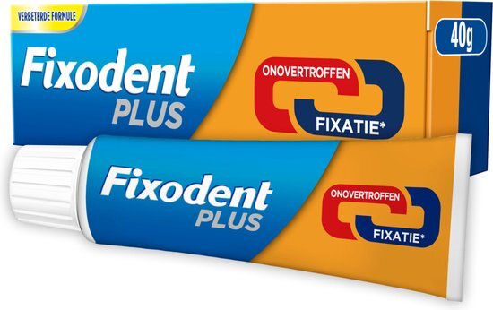 Fixodent Kleefpasta Plus Duo Premium 40 gr