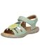 RICOSTA Sandalen limoen / mintgroen / donkergroen