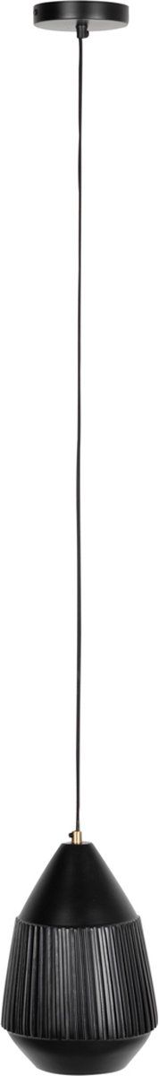 Feliz Lifestyle Aysa Hanglamp - Lang - Zwart - Aluminium - Zwart