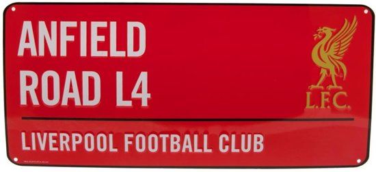 Liverpool FC - Anfield Road - Rood - Plaat - 5055488209792