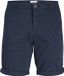 JACK&JONES JPSTBOWIE SHORTS SA PRINTED REG SN Heren Bermuda shorts Navy Blazer XS