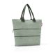 Reisenthel Shopper E1 Shopper Schoudertas - 12L - Twist Sage Groen