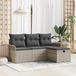 Maison Exclusive - Ensemble de jardinage 4 places, en polyrotin