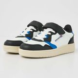 British Knights Noors Jongens Sneakers Laag Maat 35 Wit/Zwart/Blauw