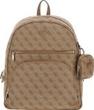GUESS Power Play Tech Backpack Latte Logo Bruine