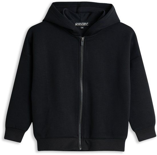 4PRESIDENT Sweater meisjes - Black - Maat 110
