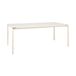 Fermob - Table rectangulaire Calvi - Beige - Céramique Dekton - Designer Antoine Lesur
