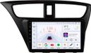 Honda Autoradio avec Bluetooth et CarPlay pour Honda Civic 9 (2012–2017) – Compatible avec Apple et Android – Installation stéréo – Système de navigation – 4 Go de RAM, 32 Go de mémoire de stockage