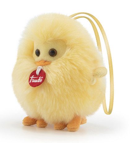 Trudi Charm Chick Pluche Geel 8 cm