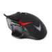 Gaming muis met LED-licht, dpi instelbaar van 1200 tot 3200, ideaal voor videogames en precisie in prestaties.