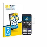 BROTECT - Screenprotector voor Casio FX-CG50 - Folie Beschermfolie transparant 2 Stuks