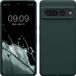 kwmobile telefoonhoesje geschikt voor Google Pixel 7 Pro - Hoesje met siliconen coating - Smartphone case in mosgroen