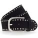 Vanzetti Leren Riem 40mm Leather Belt W75 Black Zwart