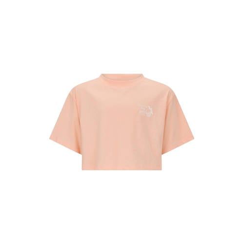 Retour Jeans T-shirt met backprint oranje