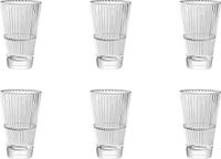 Vidivi Diva Longdrinkglazen 29 cl / 290 ml | Set van 6 Stuks | Geschikt voor Cocktails en Frisdrank | Glas | Vaatwasserbestendig