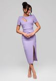 Ombre LARICA Jurk - Rits - Jurk Violet L
