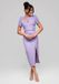Ombre LARICA Jurk - Rits - Jurk Violet L