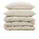 Sleeptime 2 in 1 Teddy Premium Dekbed zonder Overtrek - Beige - 200 x 200 cm
