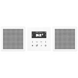 Jung Smart Radio DAB+, Set Stereo, Serie LS, alpinewit DAB LS2 WW