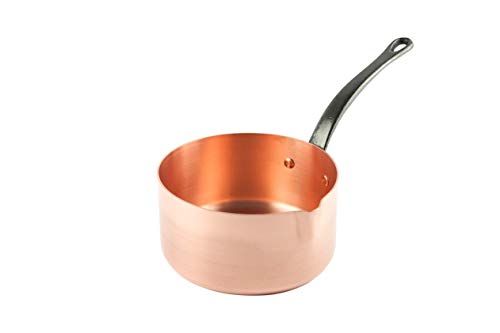 Cuisine Romefort Kasserol van koper met schenktuit - 16 cm - Zoete gerechten of sauzen