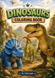 Dinosaurs: Coloring book