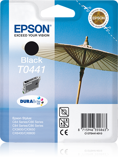 Epson T0441 Black inktcartridge - DURABrite Ink