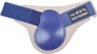 HKM Softopren achterbenen Strijkkappen Donkerblauw/Beige Pony