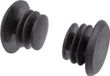 M-wave Stuurdoppen Fit-plugs Zwart 2 Stuks