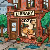 Libreria Cozy: Libro da Colorare Libreria Cozy