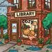 Libreria Cozy: Libro da Colorare Libreria Cozy