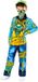 Amscan Verkleedpak Gaming Zombie Jongens Blauw/geel Mt 140/152