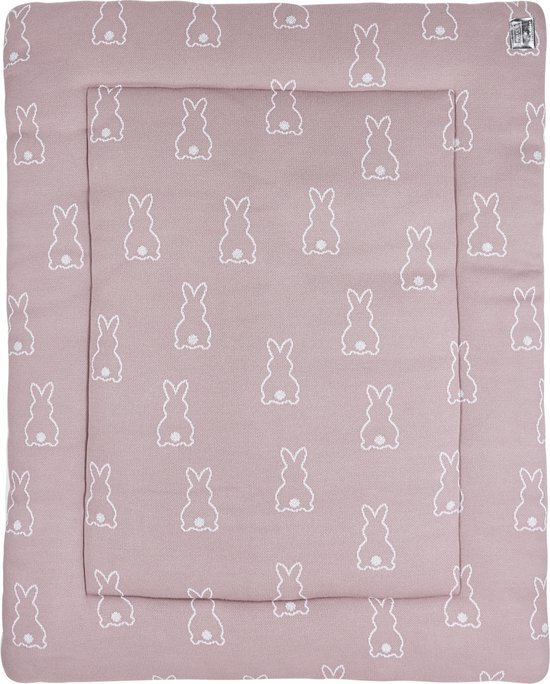 Meyco Baby X Mrs.Keizer Rabbit boxkleed - lilac - 77x97cm