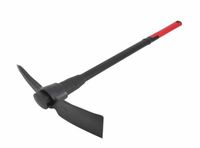 AWTools Black Line - Glasvezel Pikhouweel - 2.72kg - Stalen Kop - Antislip Handgreep