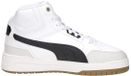 Puma Shuffle Downtown Mid Jr Sneakers - Jongens - Wit