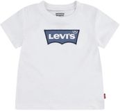 Levi's Kids Lvn My First Batwing T-shirt Korte Mouwen Wit 36 Months Jongens/Meisjes