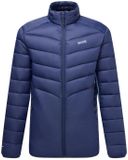 Regatta Leedre Donsjack Heren XL Navy/Dusky Blue Polyester/Elastaan/Polyamide Waterafstotend Lente/Zomer 2026