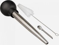 Ibili Marinade Injector en bedruiper - RVS - 26 cm