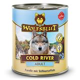 Wolfsblut Cold River Hondenvoer voor volwassenen, 800 g, 6 stuks