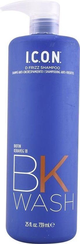 ICON Anti-Frizz Shampoo Bk Wash (739 ml) - Unisex - Alle haartypes